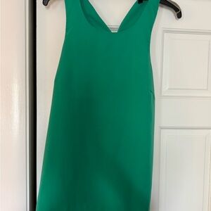 Green Sleeveless Women's Top